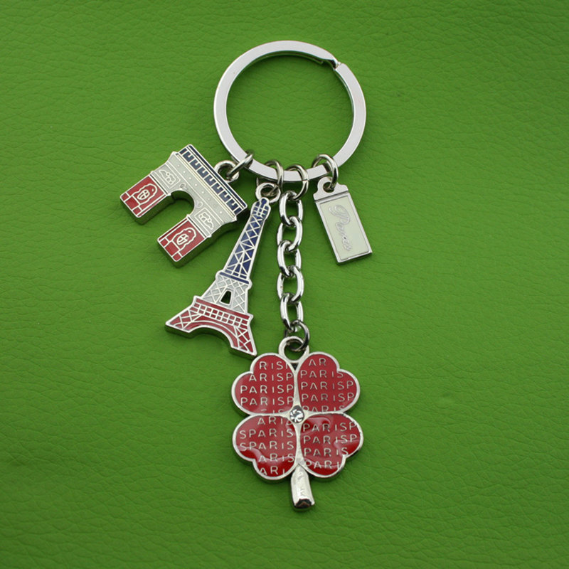 Porte-clés en métal porte-clés porte-clés